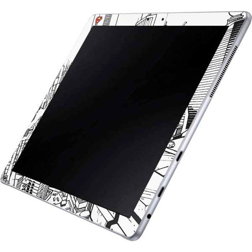 DC Comics Superman Flying Over City Pose Galaxy Book 12in Skin