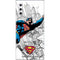 DC Comics Superman Flying Over City Pose Galaxy Note 10 Skin