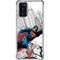 DC Comics Superman Flying Over City Pose Galaxy Note20 5G Clear Case