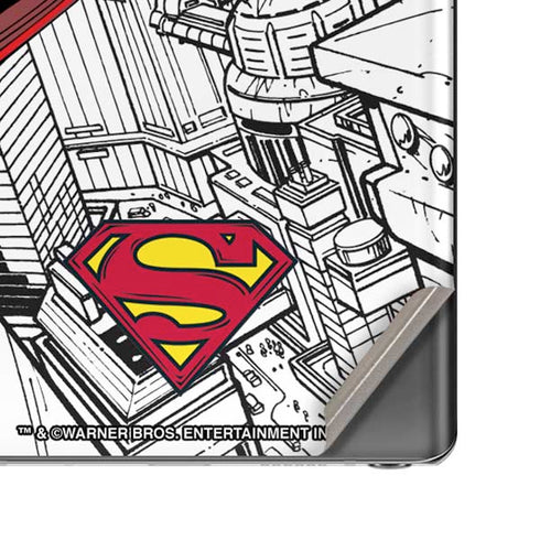 DC Comics Superman Flying Over City Pose Galaxy Note20 5G Skin