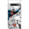 DC Comics Superman Flying Over City Pose Galaxy S10 Skin