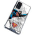 DC Comics Superman Flying Over City Pose Galaxy S20 FE Clear Case