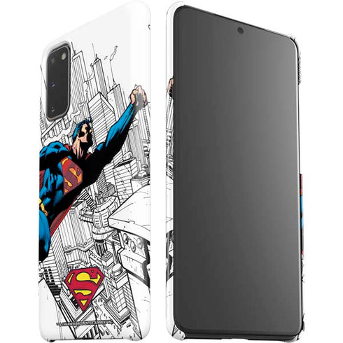 DC Comics Superman Flying Over City Pose Galaxy S20 Lite Case