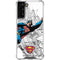 DC Comics Superman Flying Over City Pose Galaxy S21 FE Clear Case
