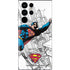 DC Comics Superman Flying Over City Pose Galaxy S22 Ultra Skin