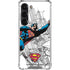 DC Comics Superman Flying Over City Pose Galaxy S23 Clear Case