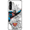 DC Comics Superman Flying Over City Pose Galaxy S23 Plus Clear Case