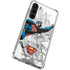 DC Comics Superman Flying Over City Pose Galaxy S23 Plus Clear Case