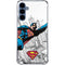 DC Comics Superman Flying Over City Pose Galaxy S24 Clear Case