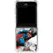 DC Comics Superman Flying Over City Pose Galaxy Z Flip5 5G Clear Case