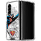 DC Comics Superman Flying Over City Pose Galaxy Z Fold4 5G Clear Case