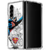 DC Comics Superman Flying Over City Pose Galaxy Z Fold4 5G Clear Case