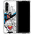 DC Comics Superman Flying Over City Pose Galaxy Z Fold4 5G Clear Case