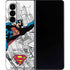 DC Comics Superman Flying Over City Pose Galaxy Z Fold4 5G Skin