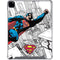 DC Comics Superman Flying Over City Pose iPad Pro 12.9in (2020) Clear Case