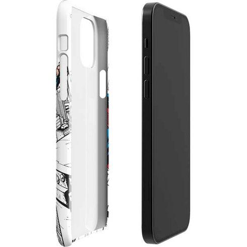DC Comics Superman Flying Over City Pose iPhone 12 Mini Lite Case