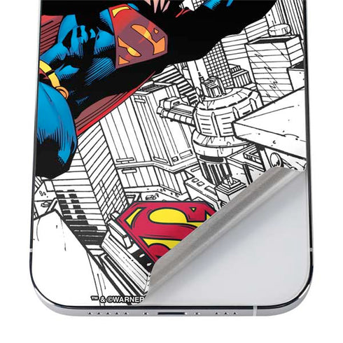 DC Comics Superman Flying Over City Pose iPhone 12 Pro Max Skin