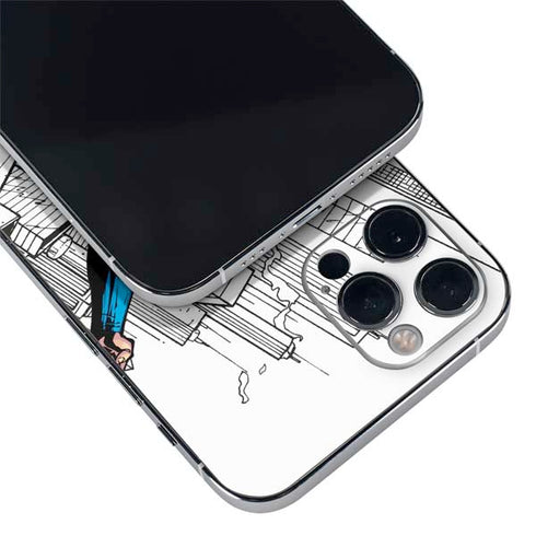 DC Comics Superman Flying Over City Pose iPhone 12 Pro Max Skin