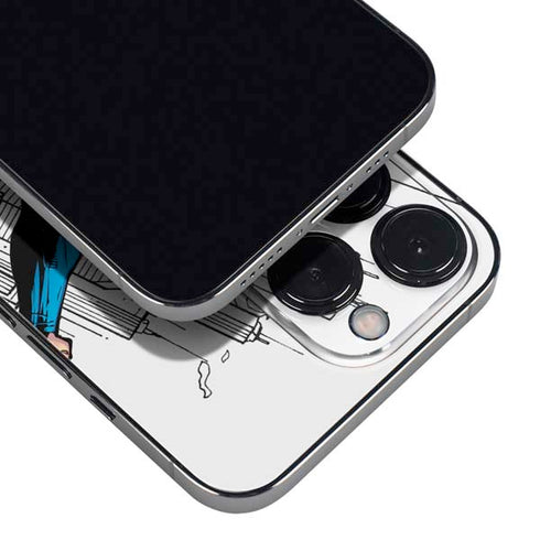 DC Comics Superman Flying Over City Pose iPhone 13 Pro Max Skin