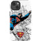 DC Comics Superman Flying Over City Pose iPhone 14 Impact Case