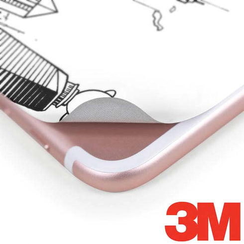 DC Comics Superman Flying Over City Pose iPhone 8 Plus Skin