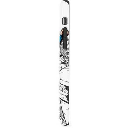 DC Comics Superman Flying Over City Pose iPhone X Pro Case