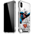 DC Comics Superman Flying Over City Pose iPhone XS Max Clear Case