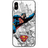 DC Comics Superman Flying Over City Pose iPhone XS Max Skin