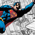 DC Comics Superman Flying Over City Pose iPhone XS Skin