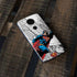 DC Comics Superman Flying Over City Pose Moto E5 Plus Skin