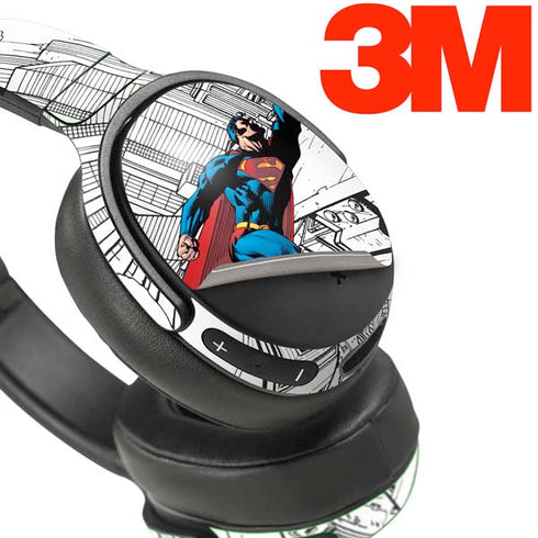 DC Comics Superman Flying Over City Pose Skullcandy Venue Skin