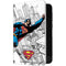 DC Comics Superman Flying Over City Pose Surface Duo Skin