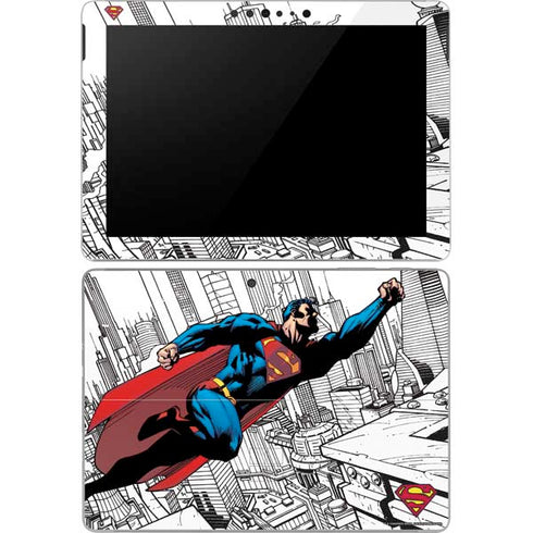DC Comics Superman Flying Over City Pose Surface Go Skin
