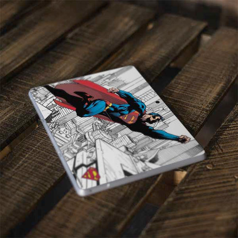 DC Comics Superman Flying Over City Pose Surface Go Skin
