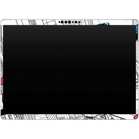 DC Comics Superman Flying Over City Pose Surface Pro 8 Skin