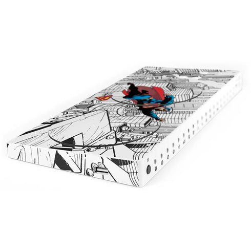 DC Comics Superman Flying Over City Pose Xbox Adaptive Controller Skin