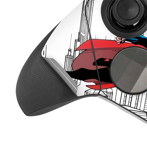 DC Comics Superman Flying Over City Pose Xbox Elite Wireless Controller Series 2 Skin