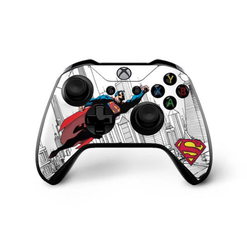 DC Comics Superman Flying Over City Pose Xbox One X Bundle Skin