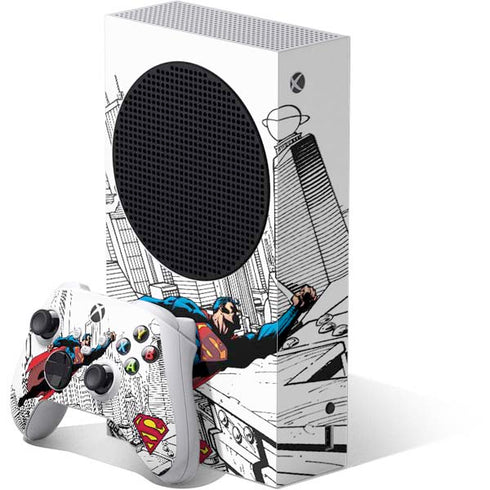 DC Comics Superman Flying Over City Pose Xbox Series S Bundle Skin