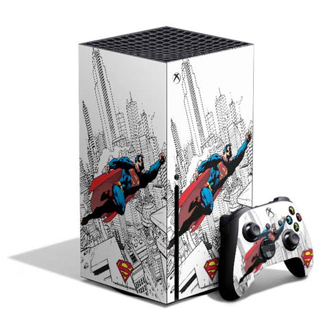 DC Comics Superman Flying Over City Pose Xbox Series X Bundle Skin