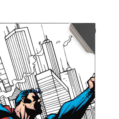 DC Comics Superman Flying Over City Pose Xbox Series X Console Skin