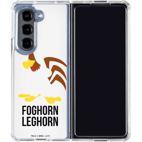 Looney Tunes Foghorn Leghorn Identity Galaxy Z Fold5 5G Clear Case