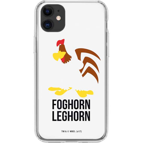 Looney Tunes Foghorn Leghorn Identity iPhone 11 Clear Case