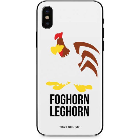 Looney Tunes Foghorn Leghorn Identity iPhone X Skin
