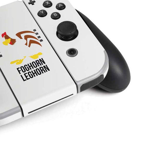 Looney Tunes Foghorn Leghorn Identity Nintendo Switch OLED (2021) Skin