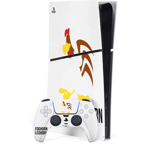 Looney Tunes Foghorn Leghorn Identity PS5 Slim Digital Edition Console Skin