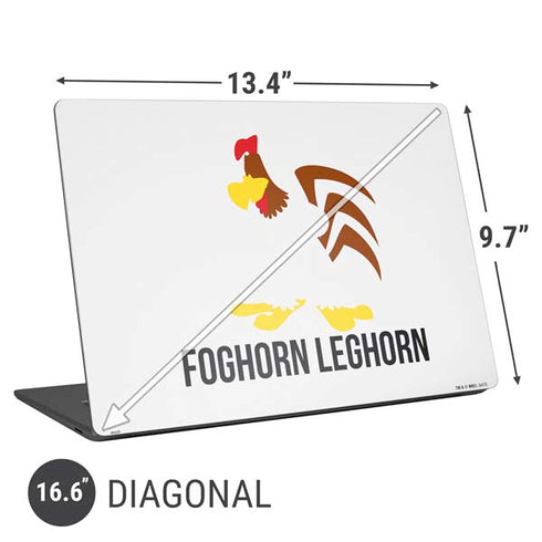 Looney Tunes Foghorn Leghorn Identity Universal Laptop 16.6in (13.4 x 9.7in) Skin
