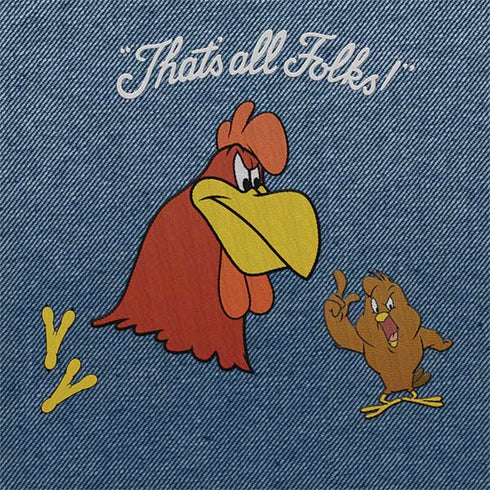 Looney Tunes Foghorn Leghorn Thats All Folks Nintendo 2DS XL (2017) Skin