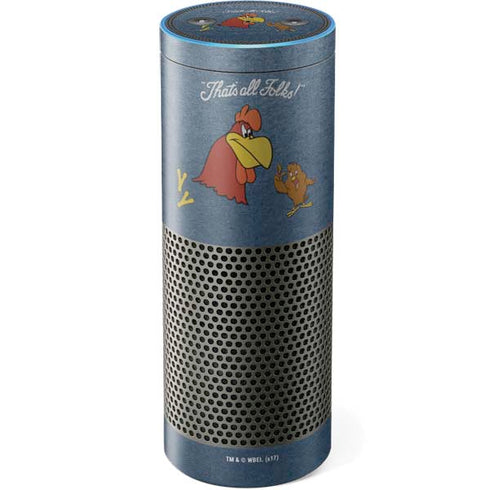 Looney Tunes Foghorn Leghorn Thats All Folks Amazon Echo Skin