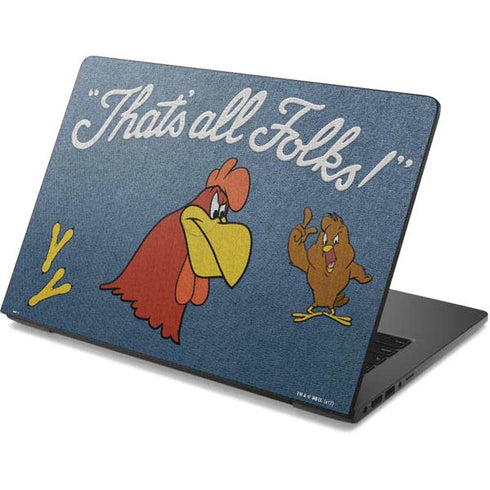 Looney Tunes Foghorn Leghorn Thats All Folks Dell Chromebook Skin